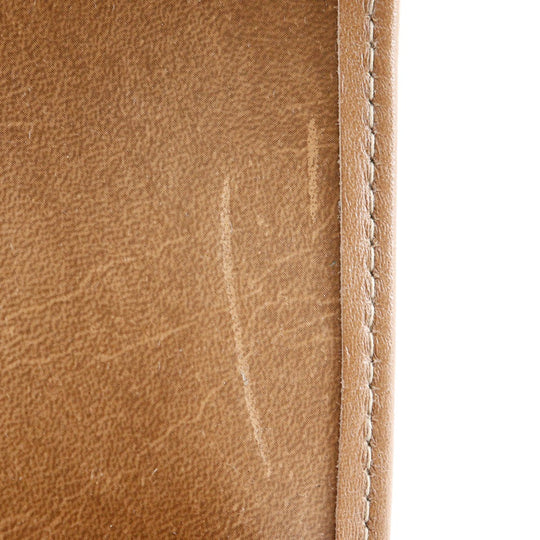 Christian Dior Pouch PVC Brown novelty Honeycomb Pattern unisex(Unisex) Used Authentic