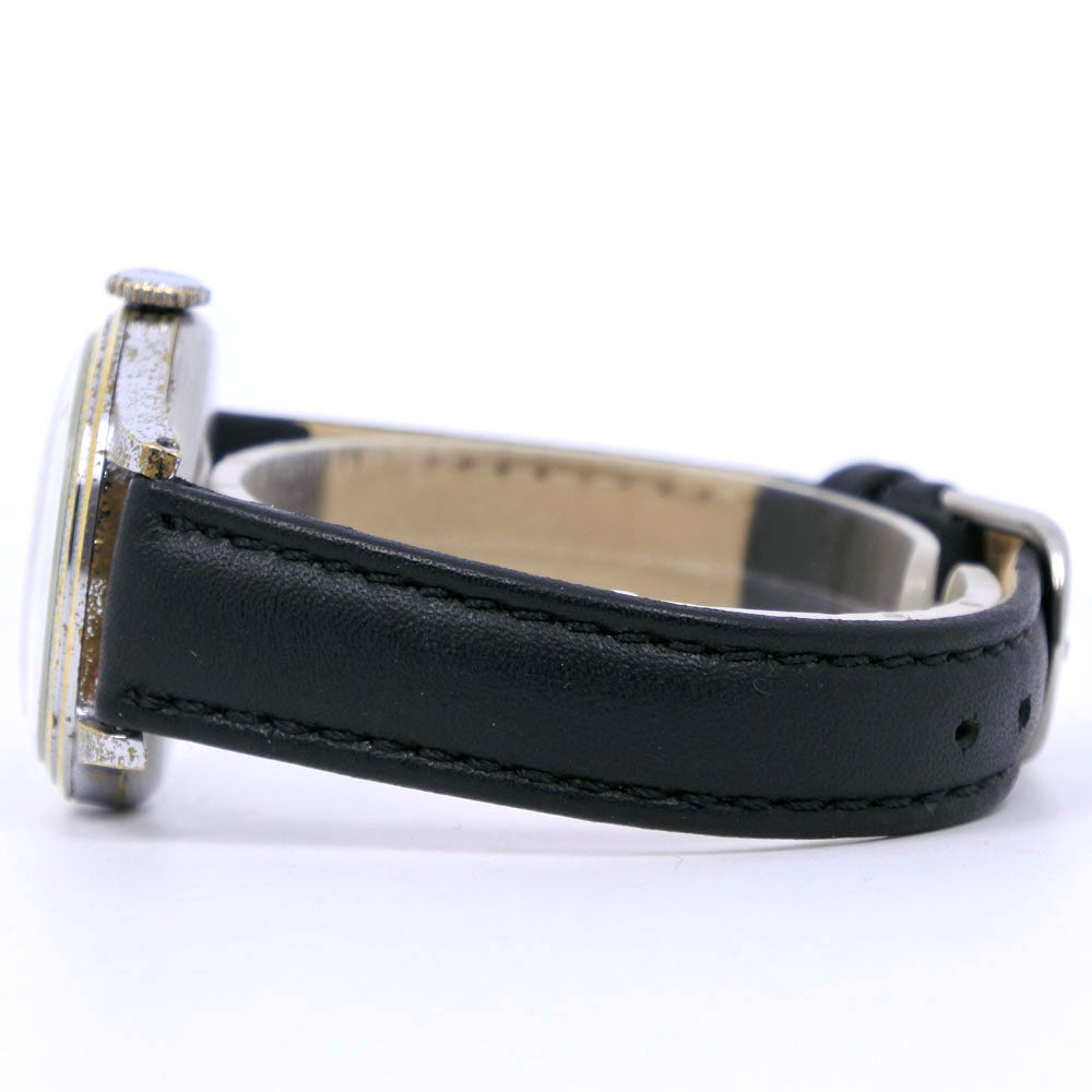 SEIKO Watches Hand Winding Stainless Steel , Leather gray antique SEIKOSHA PRECISION gray dial Boys(Unisex) Used Authentic