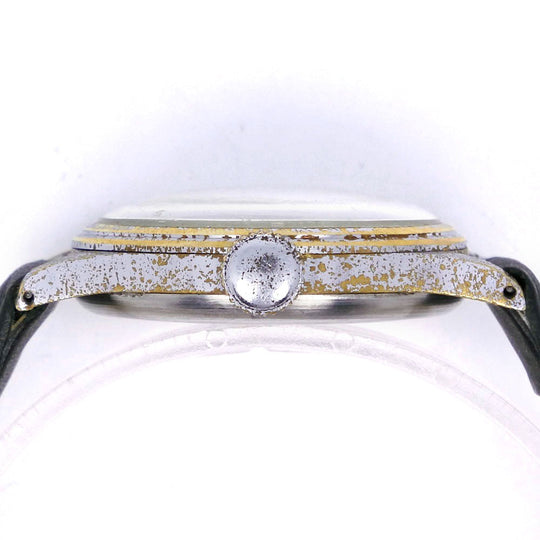 SEIKO Watches Hand Winding Stainless Steel , Leather gray antique SEIKOSHA PRECISION gray dial Boys(Unisex) Used Authentic