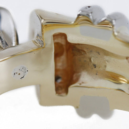 Van Cleef & Arpels Ring 14k Yellow Gold, Diamond gold vintage Women Used Authentic