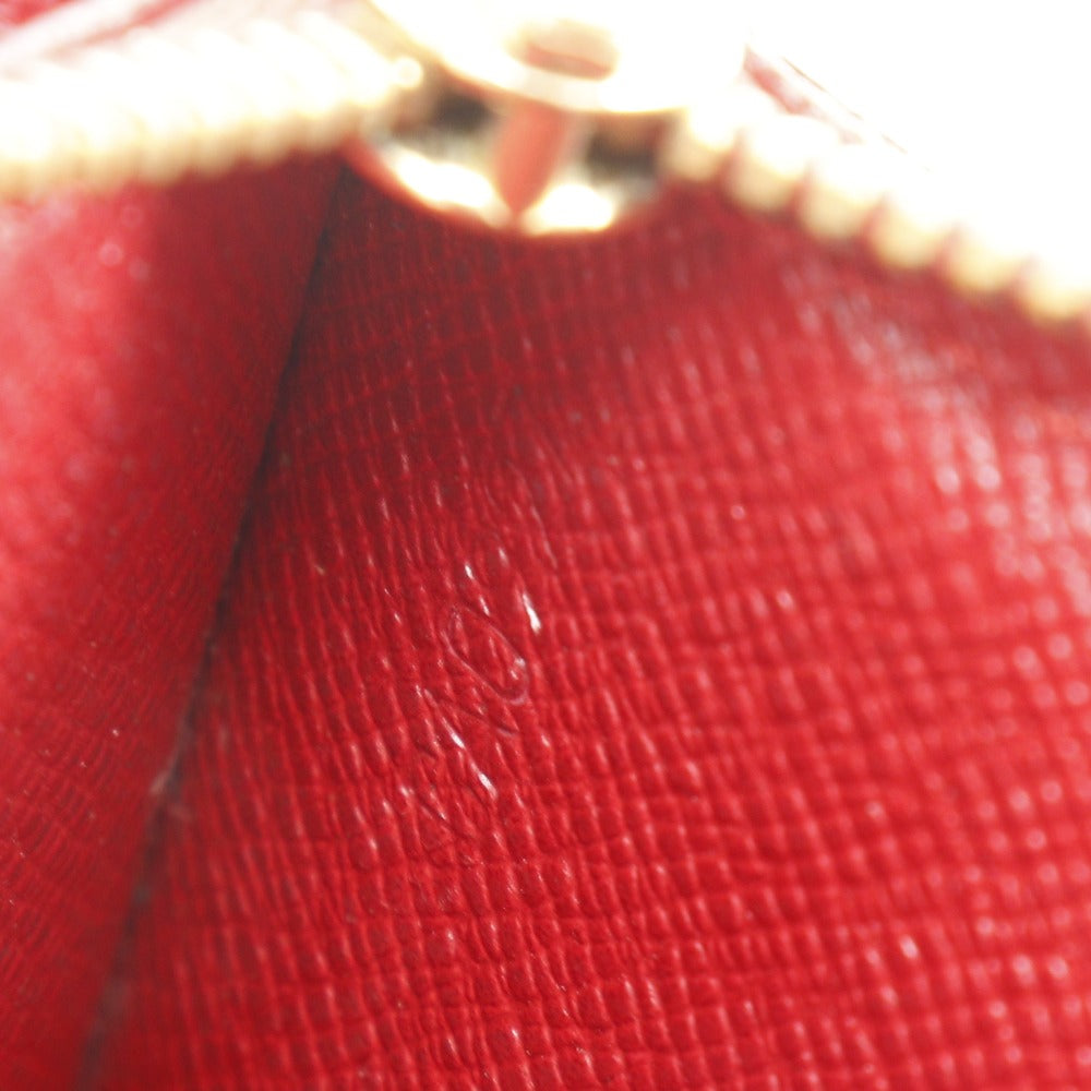 LOUIS VUITTON Long Wallet Purse M6359E Epi Leather Red Portefeuille Sarah Women Used Authentic