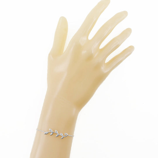 TIFFANY&Co. bracelet Silver925 Silver Paloma Picasso Olive leaf Women Used Authentic