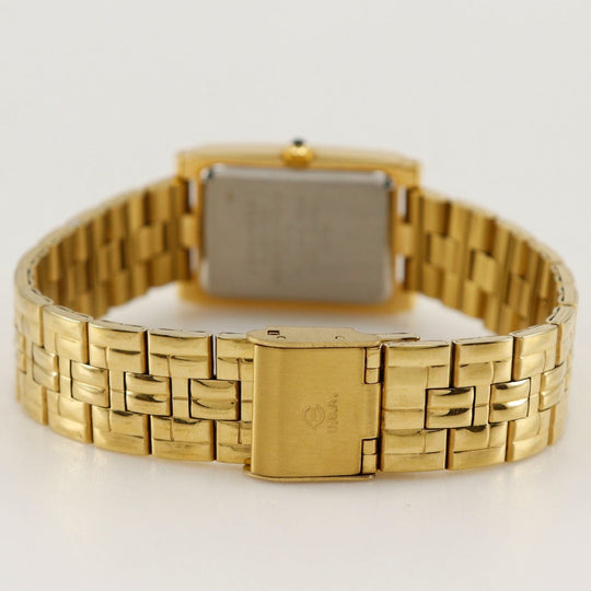 ELGIN Watches Quartz FK-1153-E 24K Gold, Plated Gold gold Ingot 1g CREDIT SUISSE FINE GOLD 999.9 gold dial