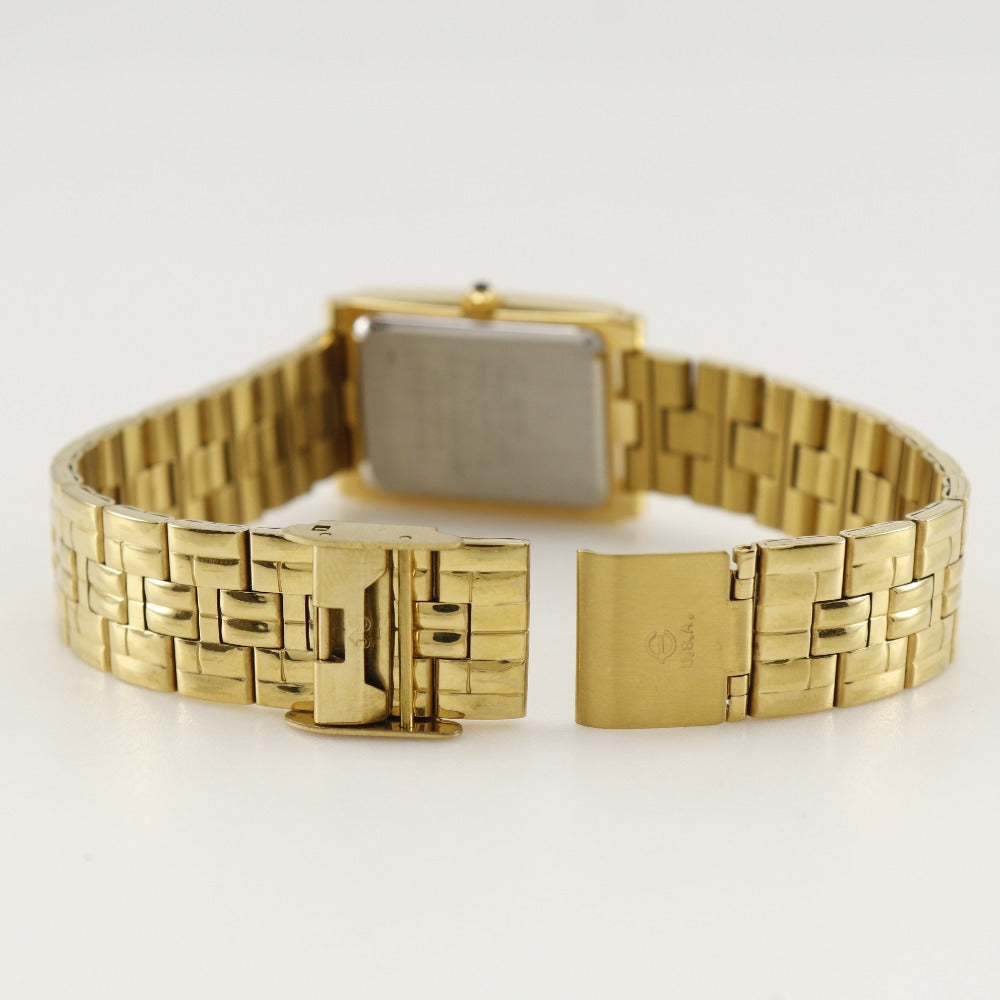 ELGIN Watches Quartz FK-1153-E 24K Gold, Plated Gold gold Ingot 1g CREDIT SUISSE FINE GOLD 999.9 gold dial