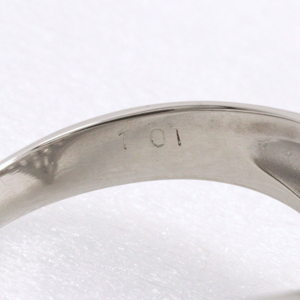 JEWELRY Ring Pt900Platinum, Diamond Silver V character