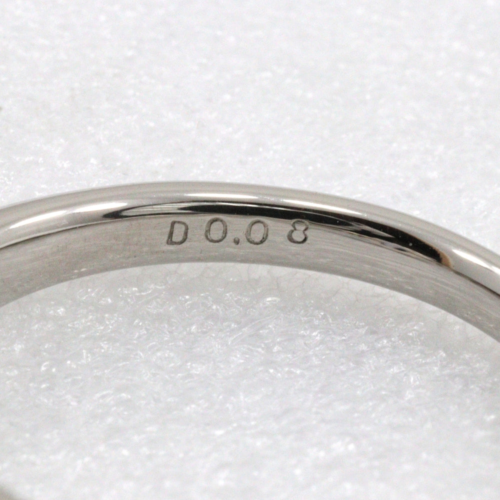 JEWELRY Ring Pt900Platinum, Blue Topaz, Diamond Silver
