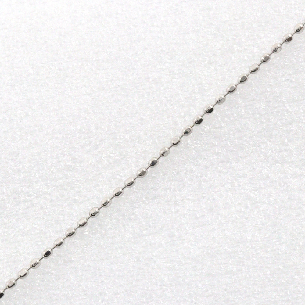 Georg Jensen Necklace 18k White Gold, Blue Topaz, Aquamarine Silver teardrop Women Used Authentic