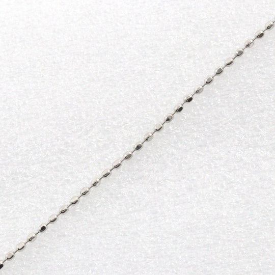 Georg Jensen Necklace 18k White Gold, Blue Topaz, Aquamarine Silver teardrop Women Used Authentic