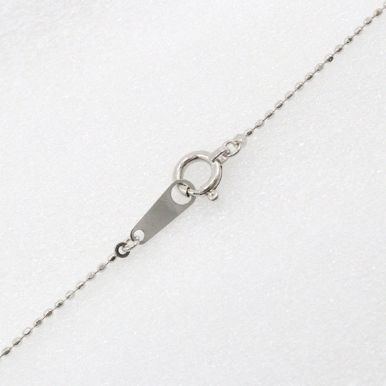 Georg Jensen Necklace 18k White Gold, Blue Topaz, Aquamarine Silver teardrop Women Used Authentic