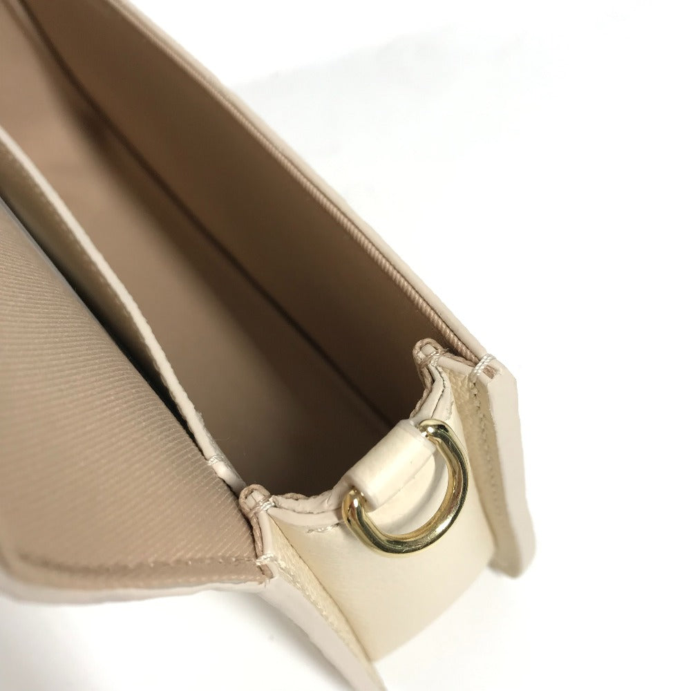 LOUIS VUITTON Shoulder Bag M82836 Monogram Ann Platt Leather beige Monogram Ann Platt Wallet on Chain Metis Women Used Authentic