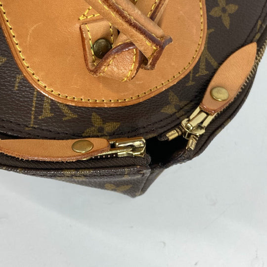 LOUIS VUITTON Backpack M99030 Monogram canvas Brown Monogram 100th Anniversary Sybilla Design Shopping in the Rain mens Used Authentic