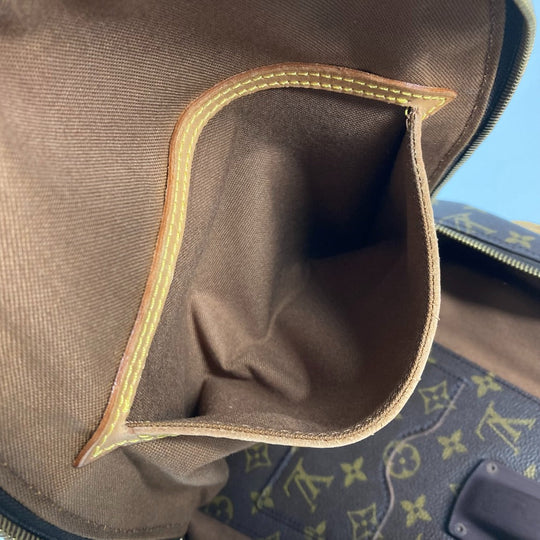 LOUIS VUITTON Backpack M99030 Monogram canvas Brown Monogram 100th Anniversary Sybilla Design Shopping in the Rain mens Used Authentic