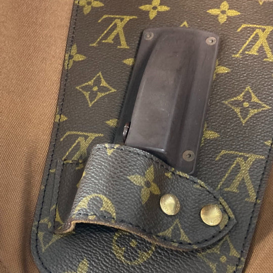 LOUIS VUITTON Backpack M99030 Monogram canvas Brown Monogram 100th Anniversary Sybilla Design Shopping in the Rain mens Used Authentic