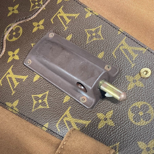 LOUIS VUITTON Backpack M99030 Monogram canvas Brown Monogram 100th Anniversary Sybilla Design Shopping in the Rain mens Used Authentic