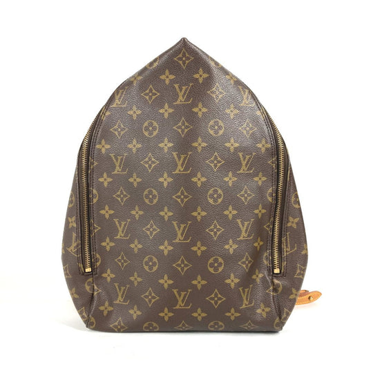LOUIS VUITTON Backpack M99030 Monogram canvas Brown Monogram 100th Anniversary Sybilla Design Shopping in the Rain mens Used Authentic