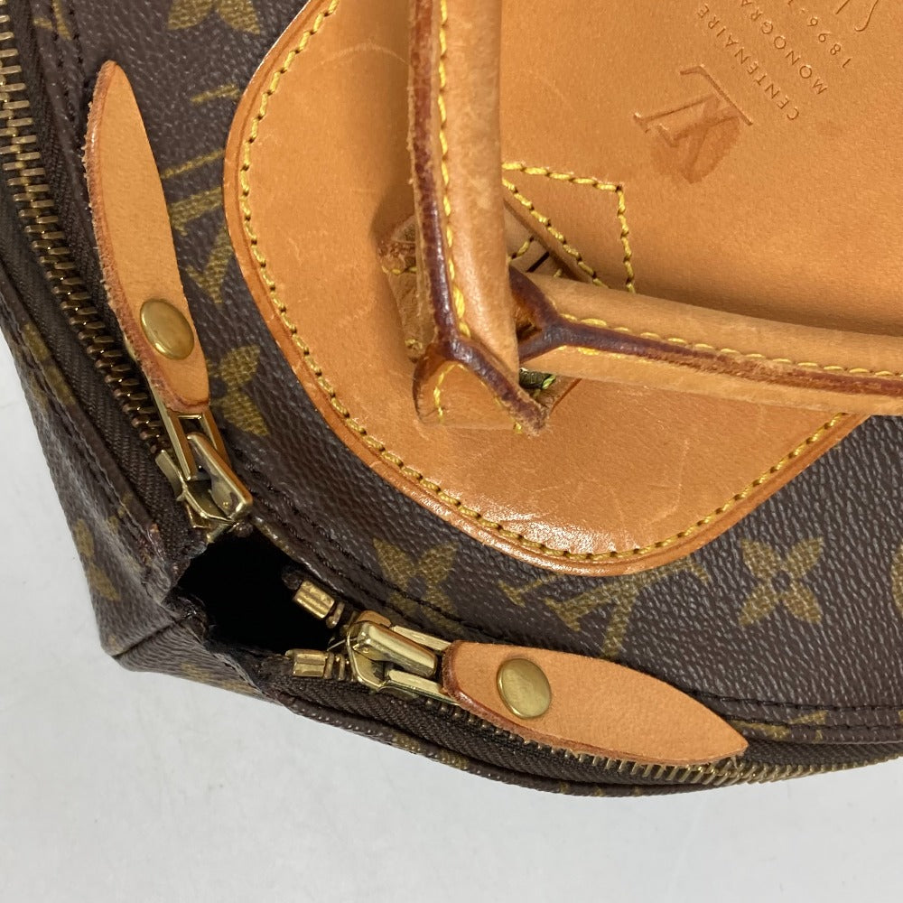 LOUIS VUITTON Backpack M99030 Monogram canvas Brown Monogram 100th Anniversary Sybilla Design Shopping in the Rain mens Used Authentic