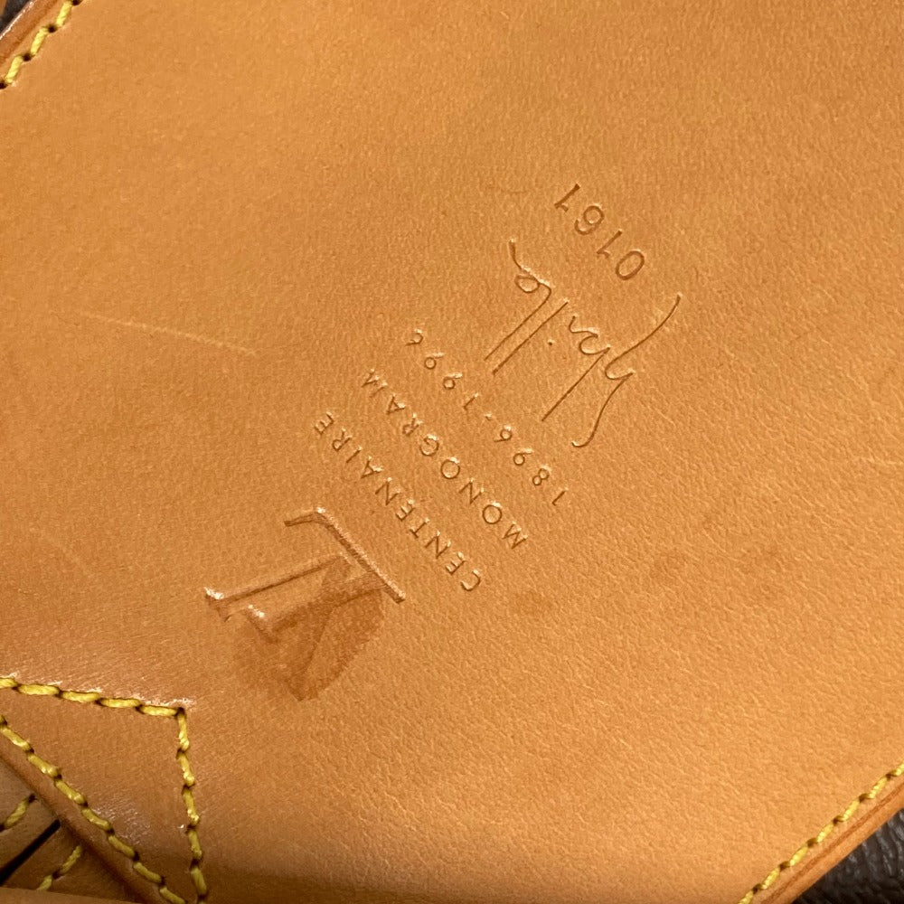 LOUIS VUITTON Backpack M99030 Monogram canvas Brown Monogram 100th Anniversary Sybilla Design Shopping in the Rain mens Used Authentic
