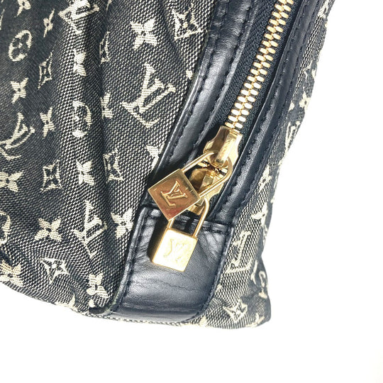 LOUIS VUITTON Handbag M92495 Monogram mini canvas black Monogram mini Hippo Marie Kate Women Used Authentic