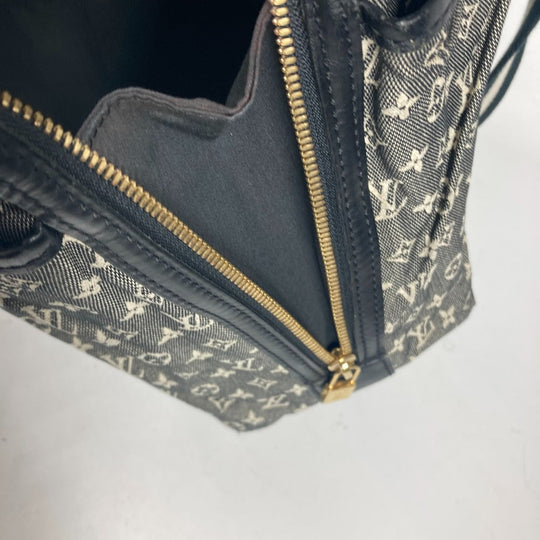LOUIS VUITTON Handbag M92495 Monogram mini canvas black Monogram mini Hippo Marie Kate Women Used Authentic