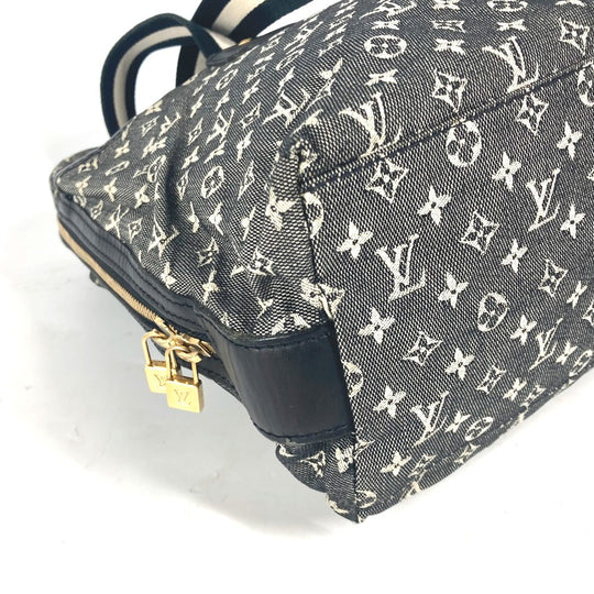 LOUIS VUITTON Handbag M92495 Monogram mini canvas black Monogram mini Hippo Marie Kate Women Used Authentic