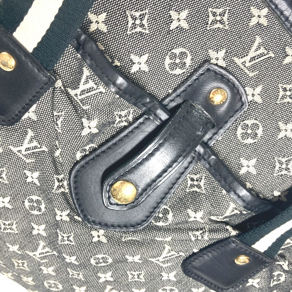 LOUIS VUITTON Handbag M92495 Monogram mini canvas black Monogram mini Hippo Marie Kate Women Used Authentic