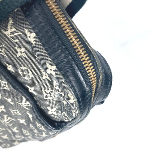 LOUIS VUITTON Handbag M92495 Monogram mini canvas black Monogram mini Hippo Marie Kate Women Used Authentic