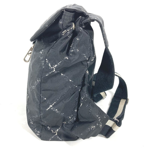 CHANEL Backpack Nylon black Old travel line Women Used Authentic