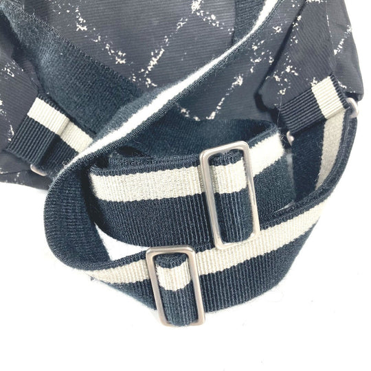 CHANEL Backpack Nylon black Old travel line Women Used Authentic