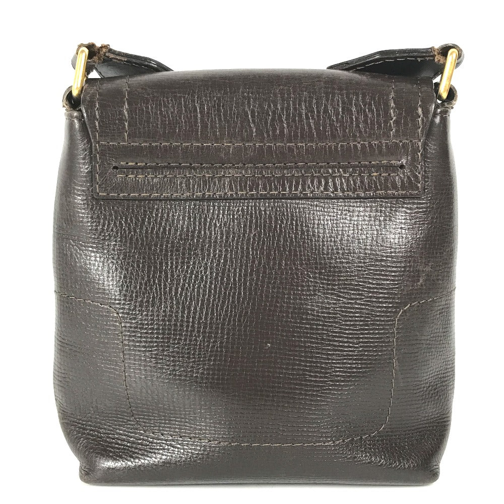 LOUIS VUITTON Shoulder Bag M92995 Utah leather Brown Utah Yuma Women Used Authentic
