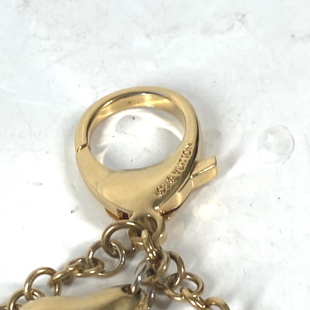 LOUIS VUITTON key ring M65177 metal gold Bijoux Sac Baxter Charm unisex(Unisex) Used Authentic