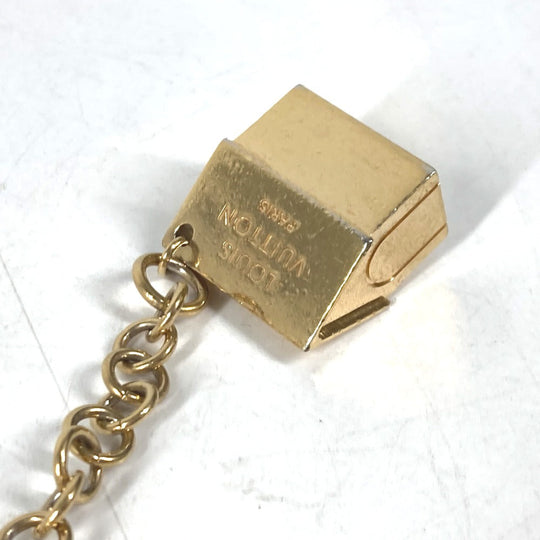 LOUIS VUITTON key ring M65177 metal gold Bijoux Sac Baxter Charm unisex(Unisex) Used Authentic