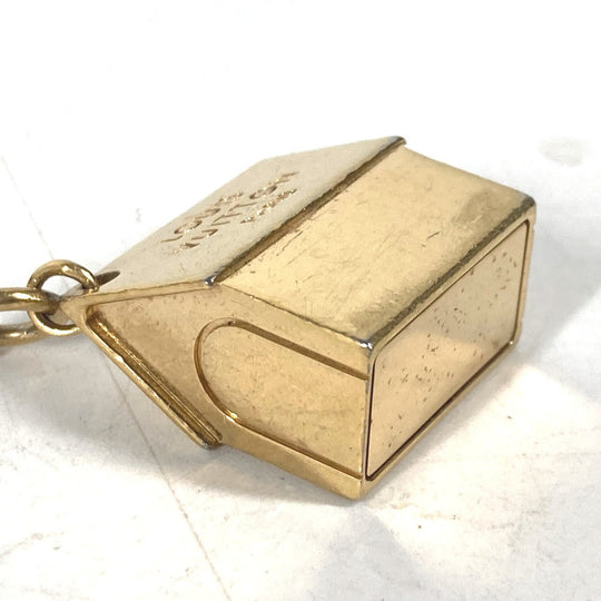 LOUIS VUITTON key ring M65177 metal gold Bijoux Sac Baxter Charm unisex(Unisex) Used Authentic
