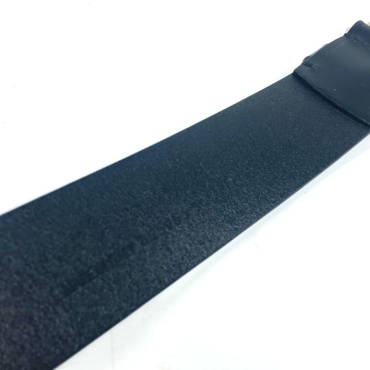 BALENCIAGA belt 655956 leather black B Buckle unisex(Unisex) 80 Used Authentic