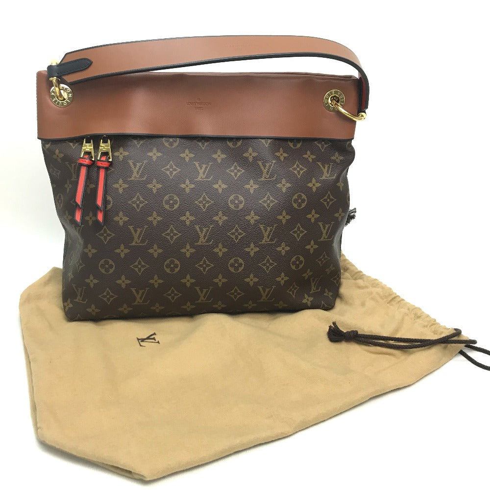 LOUIS VUITTON Shoulder Bag M43155 Monogram canvas Brown Monogram Tuyle Lee Hobo Women Used Authentic