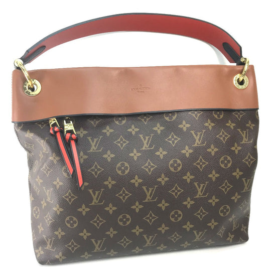 LOUIS VUITTON Shoulder Bag M43155 Monogram canvas Brown Monogram Tuyle Lee Hobo Women Used Authentic