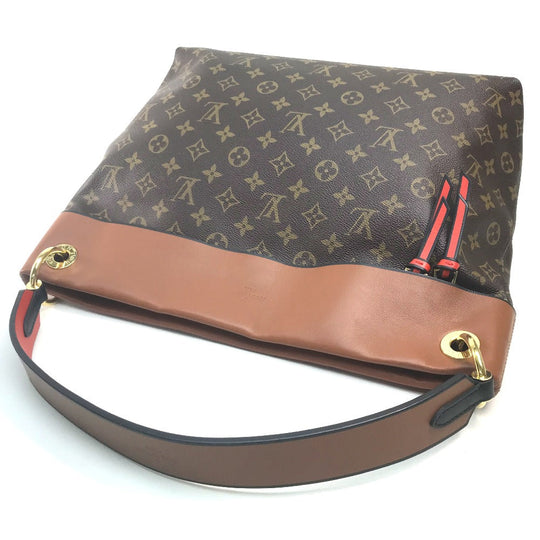 LOUIS VUITTON Shoulder Bag M43155 Monogram canvas Brown Monogram Tuyle Lee Hobo Women Used Authentic