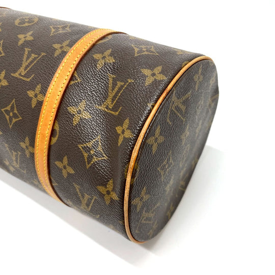 LOUIS VUITTON Shoulder Bag M51385 Monogram canvas Brown Monogram Papillon 30 with pouch Women Used Authentic