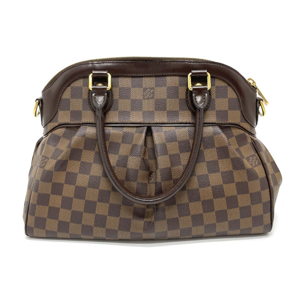 LOUIS VUITTON Shoulder Bag N51997 Damier canvas Brown Damier Trevi PM Women Used Authentic