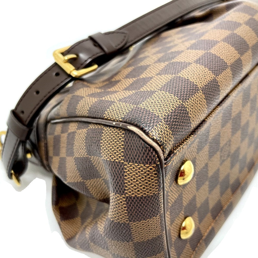 LOUIS VUITTON Shoulder Bag N51997 Damier canvas Brown Damier Trevi PM Women Used Authentic