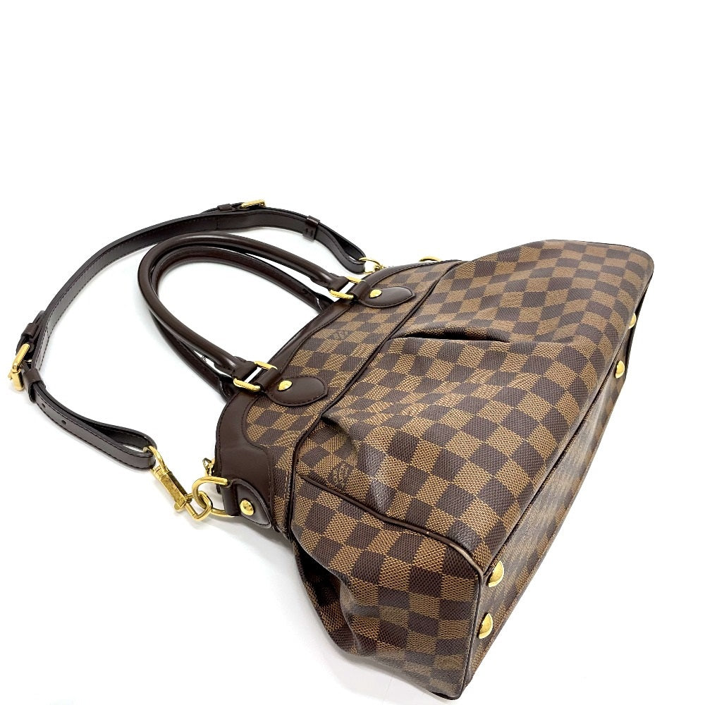 LOUIS VUITTON Shoulder Bag N51997 Damier canvas Brown Damier Trevi PM Women Used Authentic