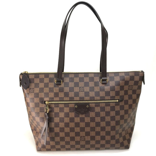 LOUIS VUITTON Shoulder Bag N41013 Damier canvas Brown Damier Jena MM Women Used Authentic