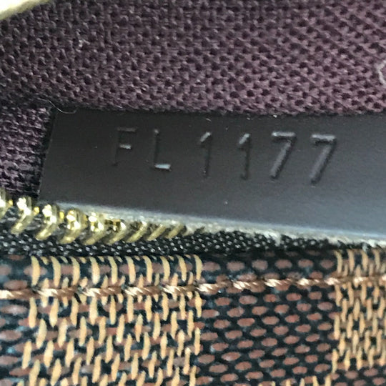 LOUIS VUITTON Shoulder Bag N41013 Damier canvas Brown Damier Jena MM Women Used Authentic