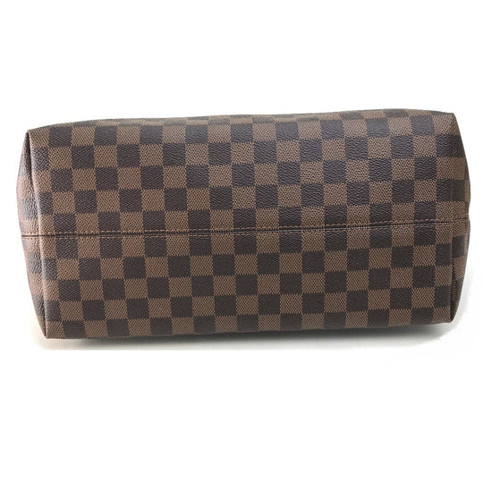 LOUIS VUITTON Shoulder Bag N41013 Damier canvas Brown Damier Jena MM Women Used Authentic