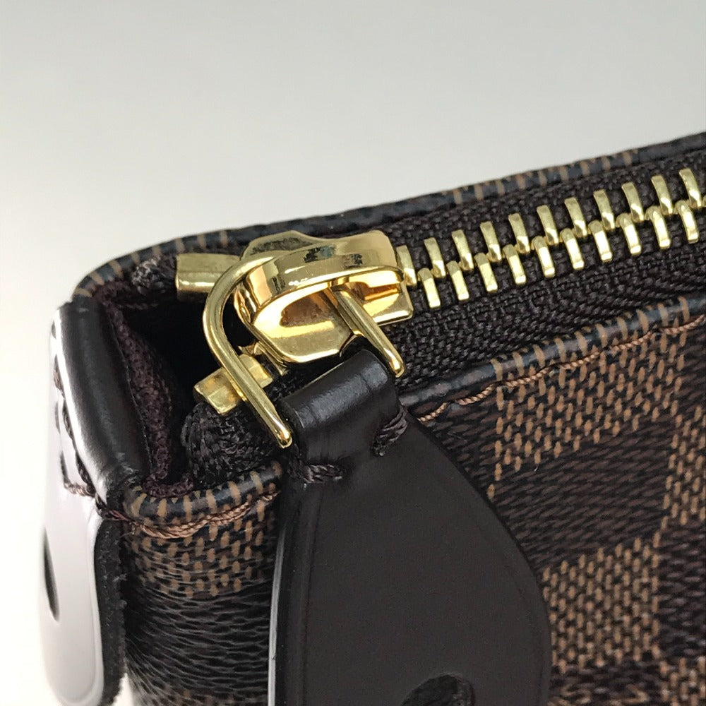 LOUIS VUITTON Shoulder Bag N41013 Damier canvas Brown Damier Jena MM Women Used Authentic