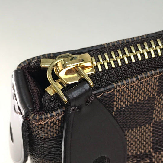 LOUIS VUITTON Shoulder Bag N41013 Damier canvas Brown Damier Jena MM Women Used Authentic