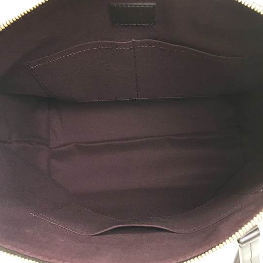 LOUIS VUITTON Shoulder Bag N41013 Damier canvas Brown Damier Jena MM Women Used Authentic