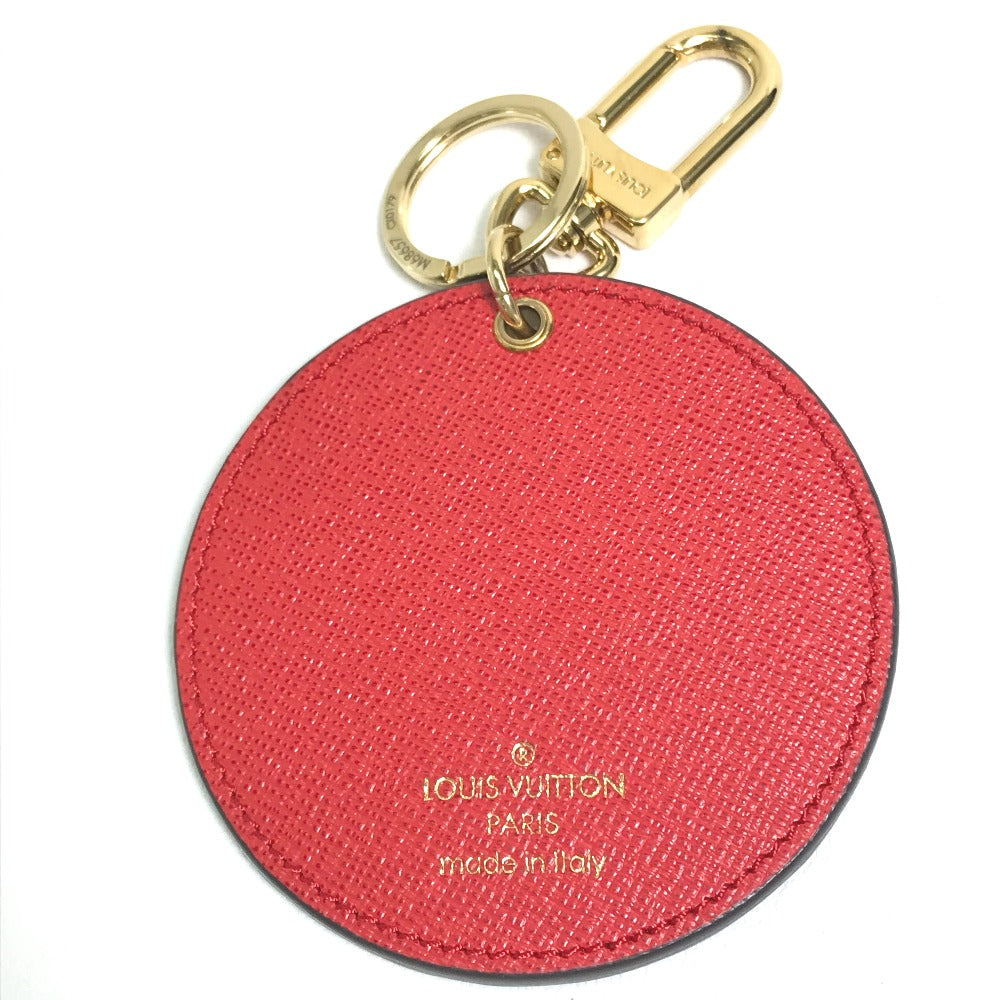 LOUIS VUITTON key ring M68657 Monogram canvas multicolor portocre monogram check Key ring Women Secondhand Authentic