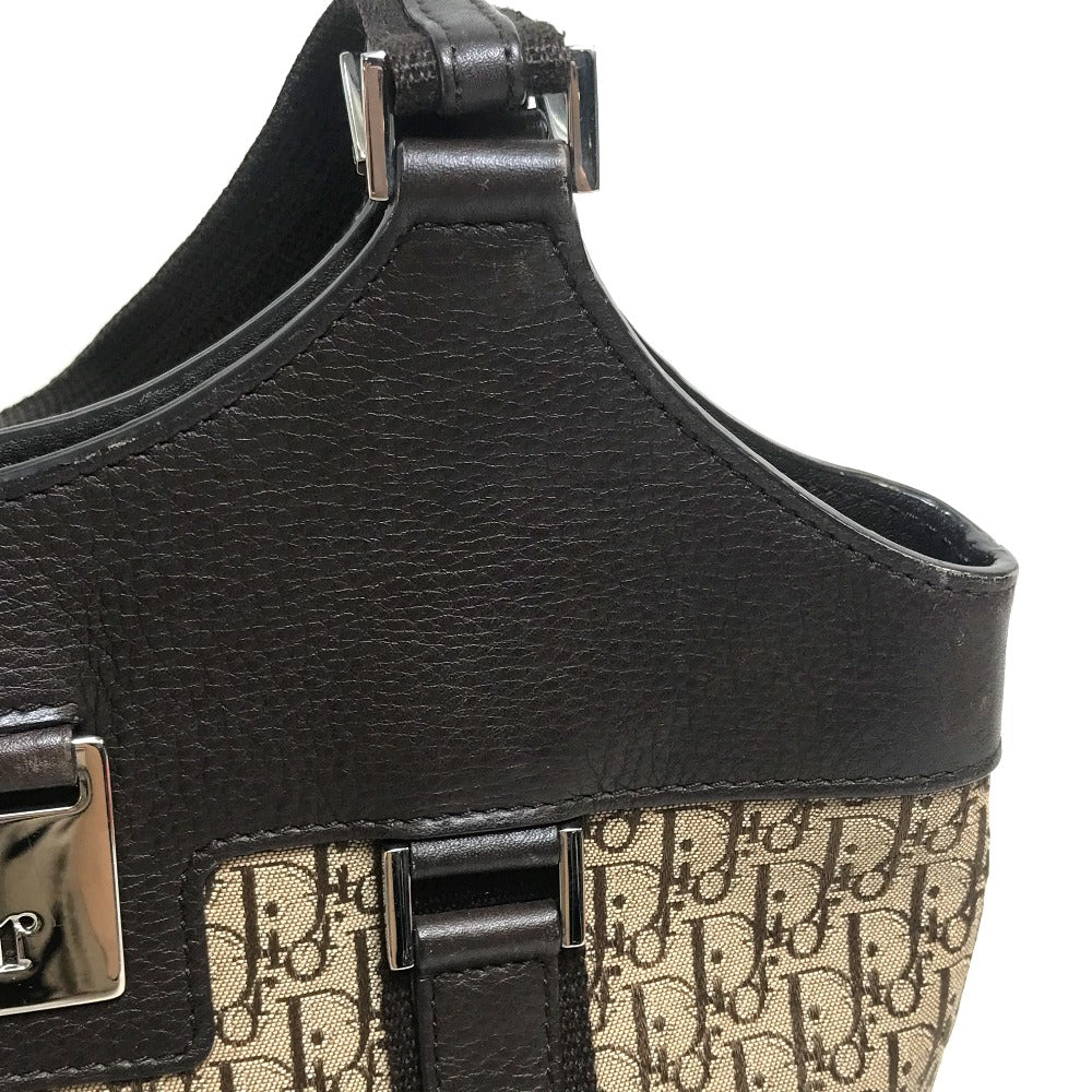 Christian Dior Tote Bag 08-BO-0027 Canvas / leather Brown Street chic Trotter Women Used Authentic