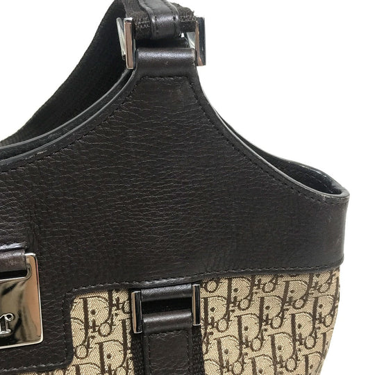 Christian Dior Tote Bag 08-BO-0027 Canvas / leather Brown Street chic Trotter Women Used Authentic