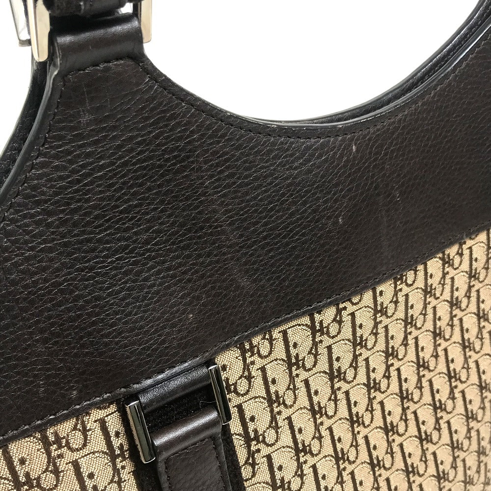 Christian Dior Tote Bag 08-BO-0027 Canvas / leather Brown Street chic Trotter Women Used Authentic